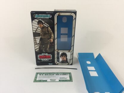 Custom Vintage Star Wars The Empire Strikes Back 12" Luke Skywalker Bespin box and inserts for modern figure