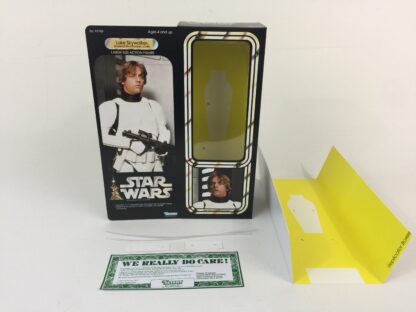 Custom Vintage Star Wars 12" Luke Skywalker Stormtrooper Disguise box and inserts for the modern figure