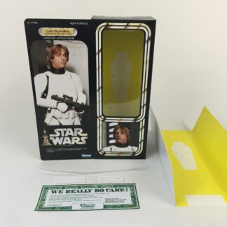 Custom Vintage Star Wars 12" Luke Skywalker Stormtrooper Disguise box and inserts for the modern figure