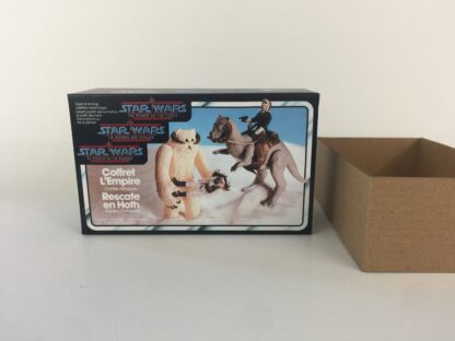 Replacement Vintage Star Wars The Power Of The Force Hoth Rescue Playpack box and inserts