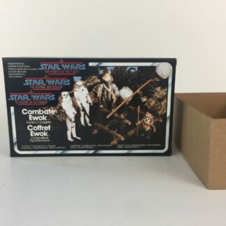 Replacement Vintage Star Wars The Power Of The Force Ewok Combat Playpack box and inserts