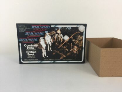 Replacement Vintage Star Wars The Power Of The Force Ewok Combat Playpack box and inserts