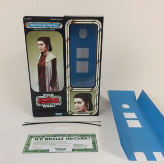 Reproduction Vintage Star Wars The Empire Strikes Back 12" Prototype Princess Leia Bespin box and