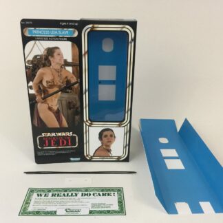 Custom Vintage Star Wars The Return Of The Jedi 12" Princess Leia Slave box and inserts