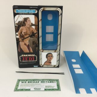 Custom Vintage Star Wars The Return Of The Jedi 12" Princess Leia Slave box and inserts