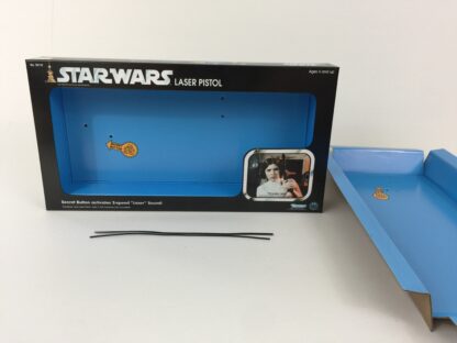 Custom Vintage Star Wars Princess Leia Laser Blaster Pistol box and inserts
