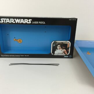 Custom Vintage Star Wars Princess Leia Laser Blaster Pistol box and inserts