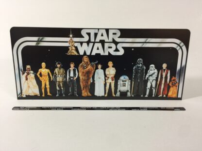 Custom Vintage Star Wars Early Bird Mail Away display backdrop and sticker