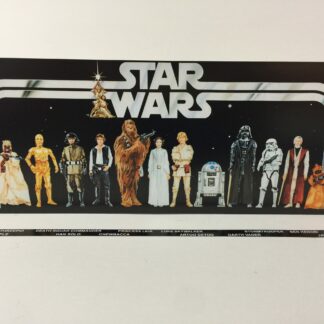 Custom Vintage Star Wars Early Bird Mail Away display backdrop and sticker