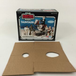 Replacement Vintage Star Wars The Empire Strikes Back Palitoy Solid Belly Tauntaun box and inserts