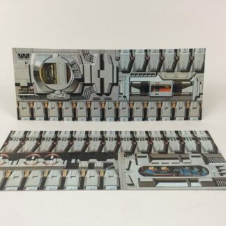 Replacement Vintage Star Wars Kenner Death Star wall panels x 2