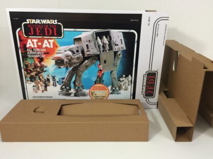 Reproduction Custom Prototype Star Wars The Revenge Of The Jedi AT-AT box and inserts