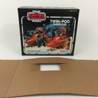 Replacement Vintage Star Wars The Empire Strikes Back Palitoy Cloud Car box and inserts