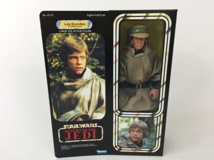 Custom Vintage Star Wars The Return Of The Jedi 12" Luke Skywalker Battle Poncho box and inserts modern figure