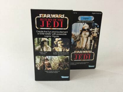 Custom Vintage Star Wars The Return Of The Jedi 12" Logray Ewok box and inserts - Image 5