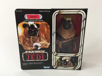 Custom Vintage Star Wars The Return Of The Jedi 12" Leektar Ewok box and inserts