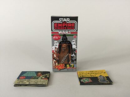 Replacement Vintage Star Wars The Empire Strikes Back Popy S-7 Chewbacca box and 2 x catalogs / catalogues