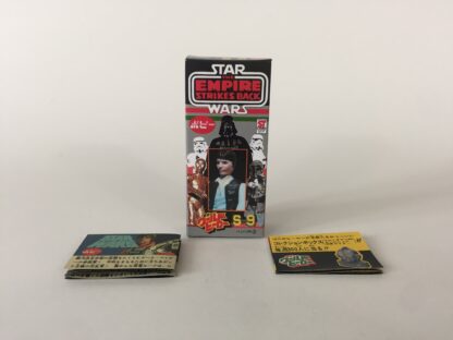 Replacement Vintage Star Wars The Empire Strikes Back Popy S-9 Han Solo box and 2 x catalogs / catalogues