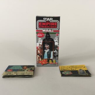 Replacement Vintage Star Wars The Empire Strikes Back Popy S-9 Han Solo box and 2 x catalogs / catalogues