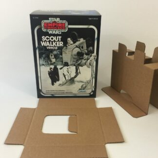 Replacement Vintage Star Wars The Empire Strikes Back Scout Walker AT-ST box and inserts