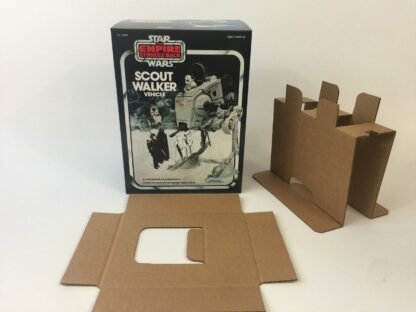 Replacement Vintage Star Wars The Empire Strikes Back Scout Walker AT-ST box and inserts