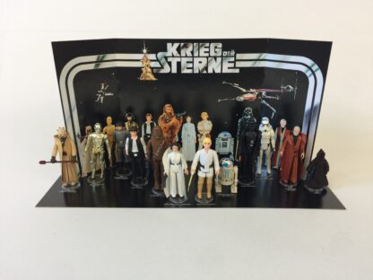 Reproduction Vintage Star Wars prototype Kreig Der Sterne first 12 display backdrop