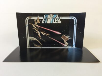 Reproduction Vintage Star Wars prototype La Guerre Des Etoiles first 12 display backdrop