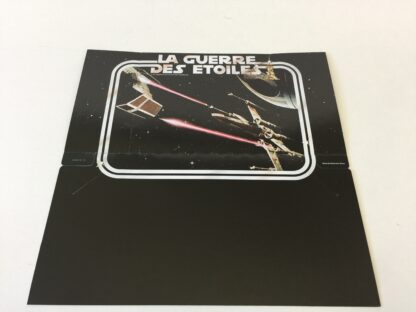 Replacement Vintage Star Wars La Guerre Des Etoiles first 12 display backdrop