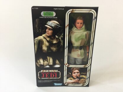 Custom Vintage Star Wars The Return Of The Jedi 12" Princess Leia Combat Poncho box and inserts