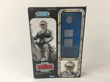 Custom Vintage Star Wars The Empire Strikes Back 12" Han Solo Hoth box and inserts for the modern figure