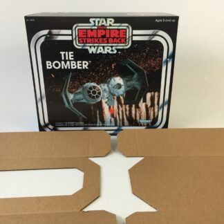 Custom Vintage Star Wars The Empire Strikes Back Tie Bomber box and inserts