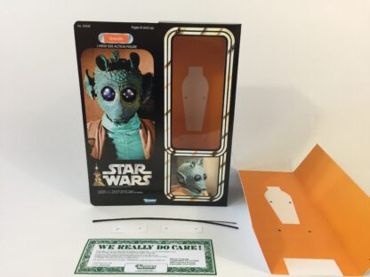 Custom Vintage Star Wars 12" Greedo box and inserts