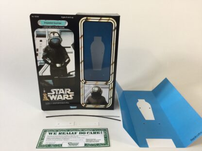 Custom Vintage Star Wars 12" Imperial Gunner box and inserts