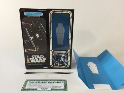 Custom Vintage Star Wars 12" Tie Fighter Pilot box and inserts