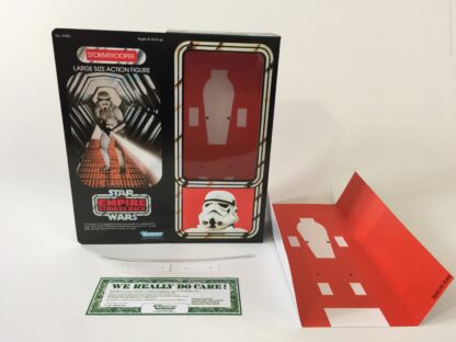 Reproduction Vintage Star Wars The Empire Strikes Back 12" Prototype Stormtrooper box and inserts