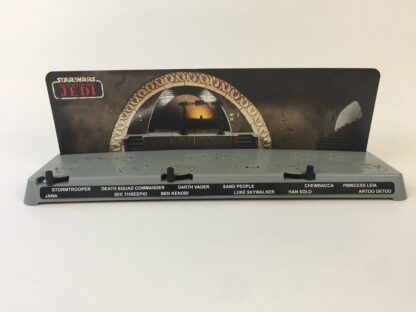Custom Vintage Star Wars The Return Of The Jedi Jabba The Hutt Palace display backdrop diorama scene for use with grey or stand alone