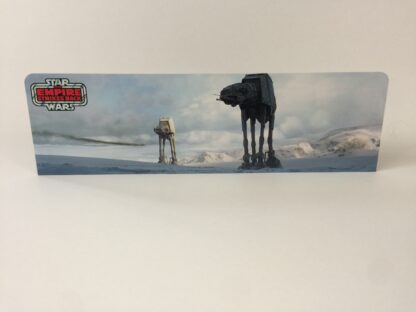 Custom Vintage Star Wars The Return Of The Empire Strikes Back AT-At display backdrop diorama scene B for use with grey or stand alone