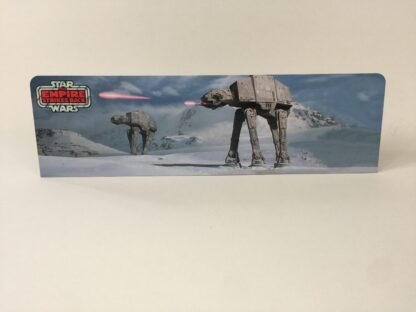 Custom Vintage Star Wars The Return Of The Empire Strikes Back AT-At display backdrop diorama scene A for use with grey or stand alone