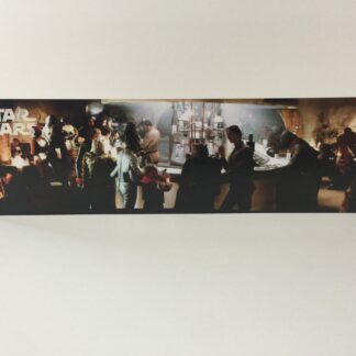 Custom Vintage Star Wars Mos Eisley Cantina Bar display backdrop diorama scene B for use with grey or stand alone