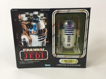 Custom Vintage Star Wars The Return Of The Jedi 12" R2-D2 Jabba Sail Barge box and inserts