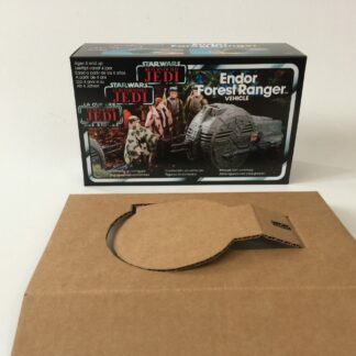 Replacement Vintage Star Wars The Return Of The Jedi Tri-Logo Endor Forest Ranger box and inserts