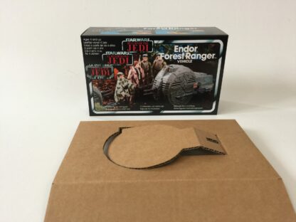 Replacement Vintage Star Wars The Return Of The Jedi Tri-Logo Endor Forest Ranger box and inserts