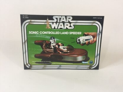 Vintage Star Wars Sonic Controlled Land Speeder box front only