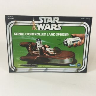 Vintage Star Wars Sonic Controlled Land Speeder box front only