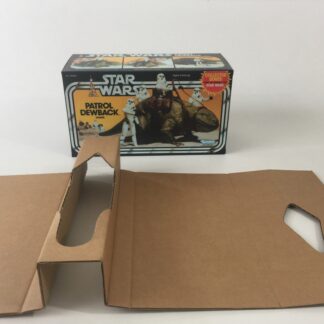 Replacement Vintage Star Wars Collector Series Dewback box and inserts