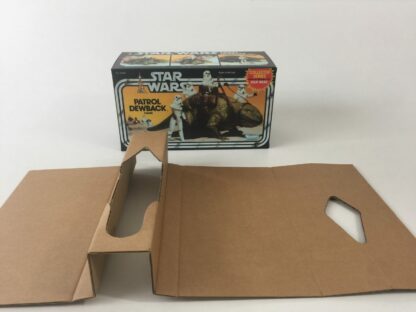 Replacement Vintage Star Wars Collector Series Dewback box and inserts