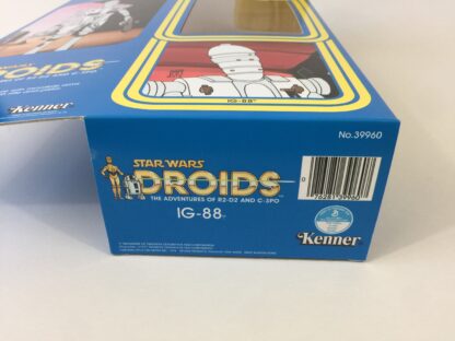 Custom Vintage Star Wars Droids 12" IG-88 box and inserts
