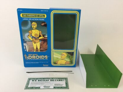 Custom Vintage Star Wars Droids 12" C-3PO box and inserts