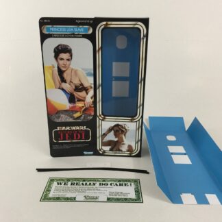 Custom Vintage Star Wars The Return Of The Jedi 12" Princess Leia Slave box and inserts Rolling Stone Magazine Photoshoot