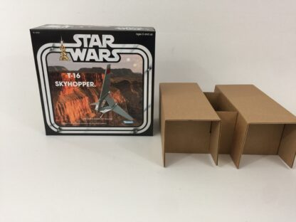 Custom Vintage Star Wars T-16 Skyhopper box and inserts